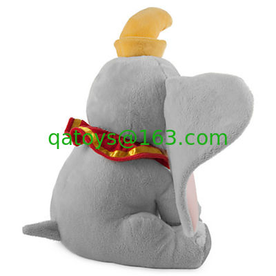La felpa original gris de Disney juega los peluches de Dumbo para los bebés