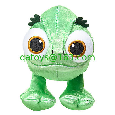 Ponga verde el mini SGS enredado de los peluches el 18cm de Pascal Disney/SU certificación