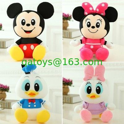 10 pulgadas Nuevo Disney Mickey y Minnie con material de partículas de espuma / nanopartículas Disney juguetes blandos