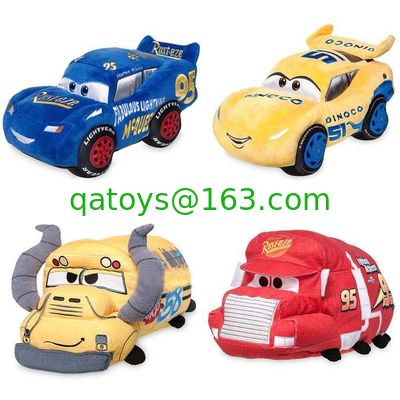 Los coches de los corredores del automóvil descubierto de Disney de la felpa juegan 3 Cruz Ramírez/relámpago McQueen/coches 3