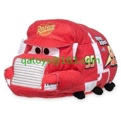 Los coches de los corredores del automóvil descubierto de Disney de la felpa juegan 3 Cruz Ramírez/relámpago McQueen/coches 3
