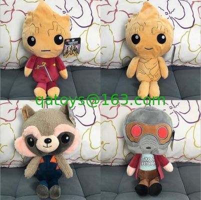 Guardianes de 8 pulgadas de los juguetes de peluche de dibujos animados de la galaxia para la máquina expendedora de juguetes de grúa