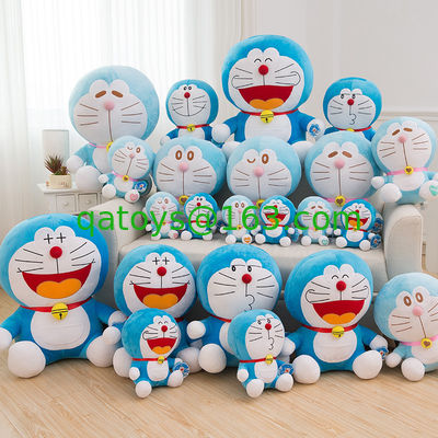 Nuevos juguetes rellenos Doraemon de la historieta para la máquina los 20cm del juguete de la venta de la grúa