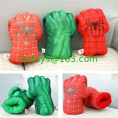 La felpa estupenda del peluche de la marioneta de mano de los guantes de la pata de la felpa del hombre juega