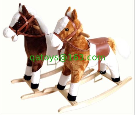 Animales del caballo mecedora de la moda interiores para el montar a caballo de Chlidren en jugar