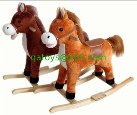 Animales del caballo mecedora de la moda interiores para el montar a caballo de Chlidren en jugar