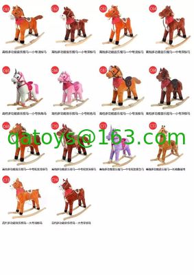Animales del caballo mecedora de la moda interiores para el montar a caballo de Chlidren en jugar