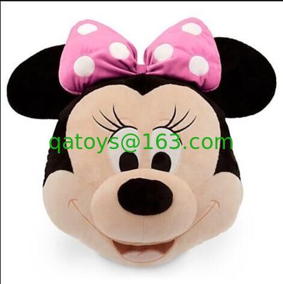 Disney original Mickey Mouse y amortiguadores y almohadas principales grandes de Minnie Mouse