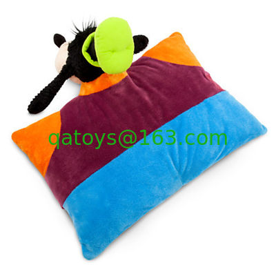 El amortiguador y la almohada torpes azules de la felpa de la almohada de Disney con la felpa torpe van a lecho