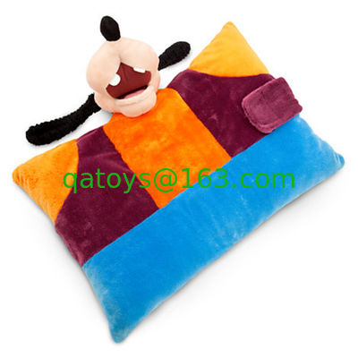 El amortiguador y la almohada torpes azules de la felpa de la almohada de Disney con la felpa torpe van a lecho