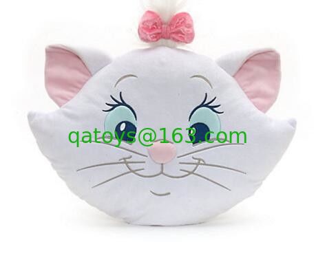 Amortiguadores principales grandes y almohadas de Disney Marie del amortiguador grande original de la cara