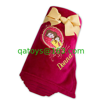 Nueva princesa congelada Disney Coral Fleece Polar Fleece para la hoja del lecho