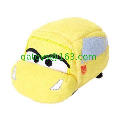 Los nuevos coches originales de los corredores del automóvil descubierto de Disney juegan 3 juguetes de la felpa de la historieta de Tsum Tsum el 10cm