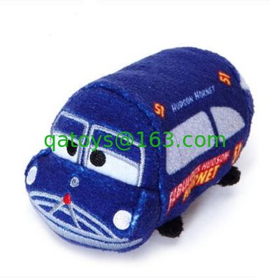 Los nuevos coches originales de los corredores del automóvil descubierto de Disney juegan 3 juguetes de la felpa de la historieta de Tsum Tsum el 10cm
