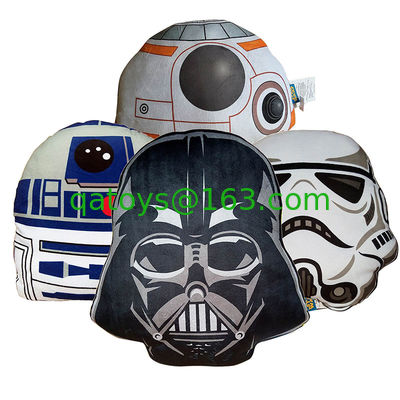 Almohada y amortiguador originales de Disney Star Wars para la hoja los 40cm del lecho
