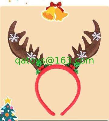 Horquilla preciosa de la venda del Hairband de la felpa de la Navidad para jugar