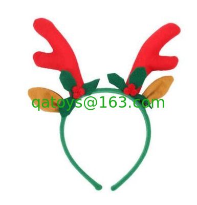 Horquilla preciosa de la venda del Hairband de la felpa de la Navidad para jugar