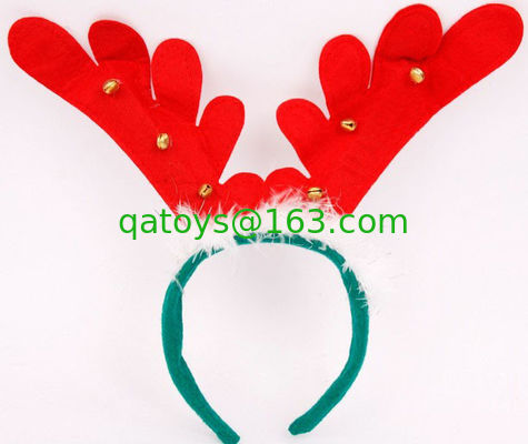 Horquilla preciosa de la venda del Hairband de la felpa de la Navidad para jugar