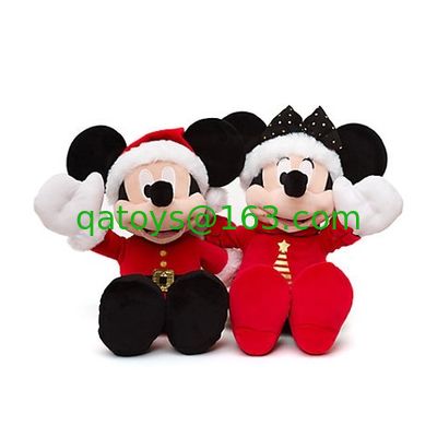 la Navidad Mickey Mouse de 18inch Disney y juguetes 2017 de la felpa de Minnie Mouse