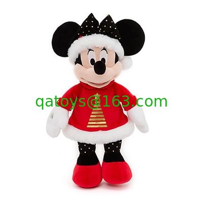 la Navidad Mickey Mouse de 18inch Disney y juguetes 2017 de la felpa de Minnie Mouse