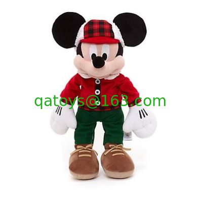 Nueva Navidad de Disney 2017 Mickey Mouse y Minnie Mouse juguetes de peluche de 18 pulgadas