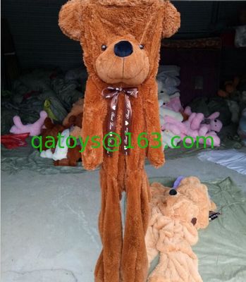 El animal enorme de gran tamaño de la piel del tamaño del oso de peluche de la piel de la felpa juega tamaño grande