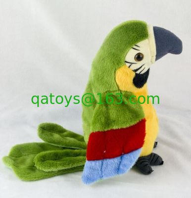 Juguetes de peluche para animales de 20 cm, de color rojo / azul / amarillo