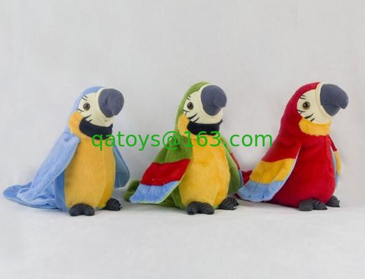 Juguetes de peluche para animales de 20 cm, de color rojo / azul / amarillo