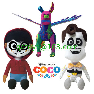 Nuevo dibujo animado Coco Disney Pixar juguetes de peluche 12 pulgadas para niños y promoción