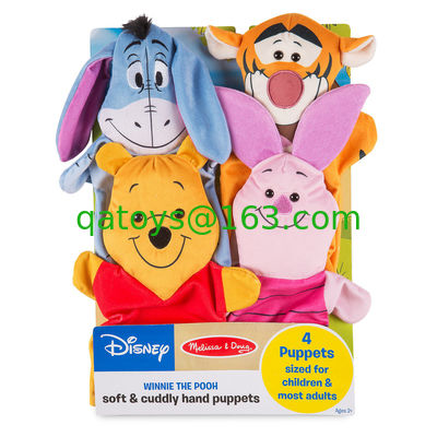 Marioneta suave del juguete de Disney de la mano anaranjada linda de la felpa para el regalo de la promoción