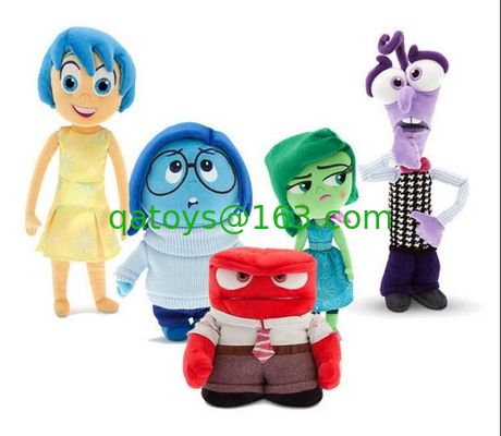 CE original ASTM del AZO de los animales EN71 del bebé de la felpa de Inside Out de la historieta de Disney