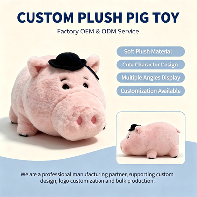 Historia linda Disney Animación Personaje de peluche juguetes OEM para los importadores de juguetes globales