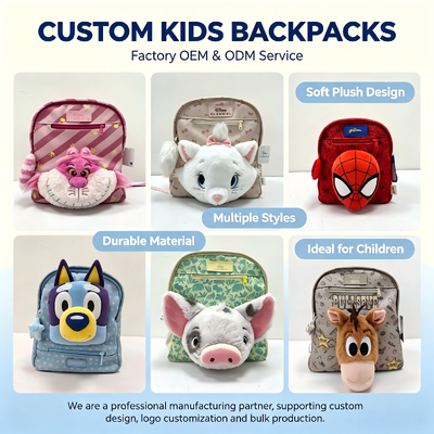 Cute Disney Plush Toy Backpack