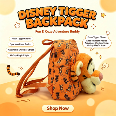 Cute Disney Plush Toy Backpack