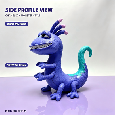 Disney Plush Toy Monsters, Inc. Randall Boggs