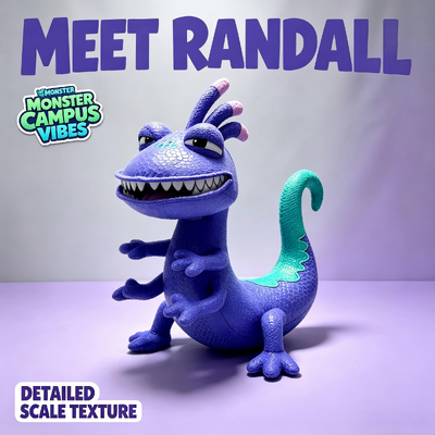 Disney Plush Toy Monsters, Inc. Randall Boggs