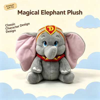 Bonitos juguetes de peluche personalizados de Disney Dumbo - D Personaje de dibujos animados animales rellenos