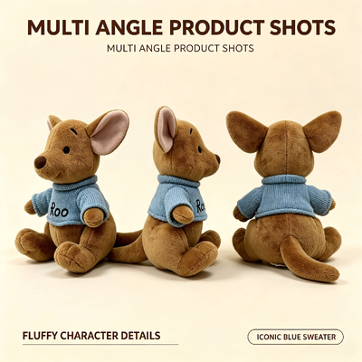 Juguetes de peluche de Disney de material suave y lindo de Winnie The Pooh Roo
