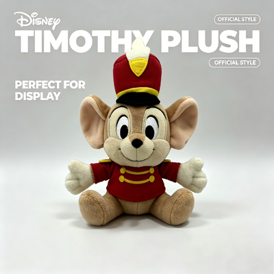 Juguetes de peluche de Disney lindos Dumbo Timothy Q. Ratón de peluche