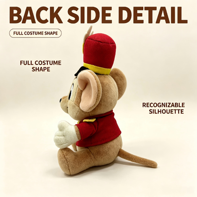 Juguetes de peluche de Disney lindos Dumbo Timothy Q. Ratón de peluche