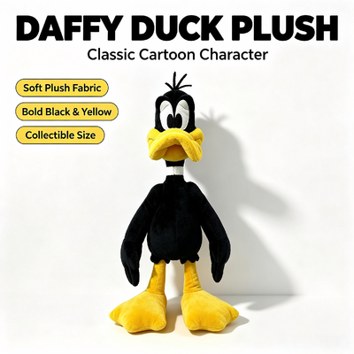 Looney Tunes Duck Disney Juguetes rellenos con algodón 100% PP