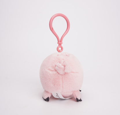 Cute rosa Hamm llavero de lujo