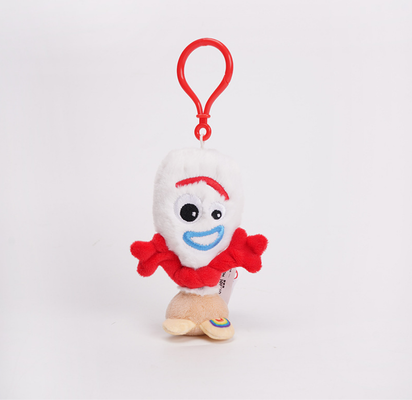 Llavero de peluche Forky lindo y portátil