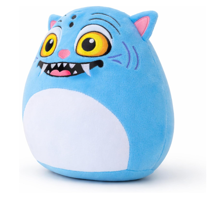 Almohada de peluche del Tigre Derpy, multifuncional, cómoda y antiestrés