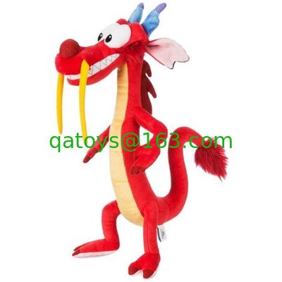 La felpa suave del juguete de la nueva historieta original de Disney Mushu juega los 30cm