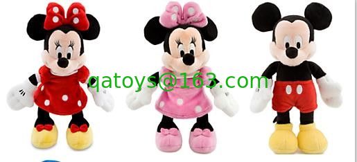 La felpa clásica original de la familia de Disney Mickey juega los 22cm