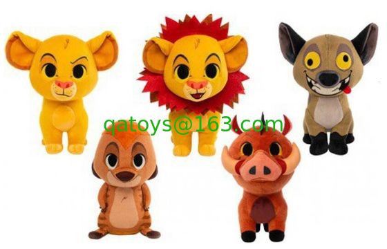 Disney el rey Plushies Timon del león y juguetes de la felpa de Pumbaa