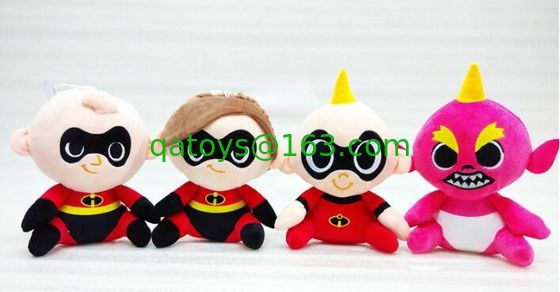 Incredibles precioso 2 juguetes Supercute de la felpa de la historieta