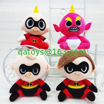 Incredibles precioso 2 juguetes Supercute de la felpa de la historieta