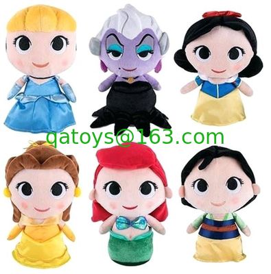 Plush Toys 8inch de Disney de princesa Set original